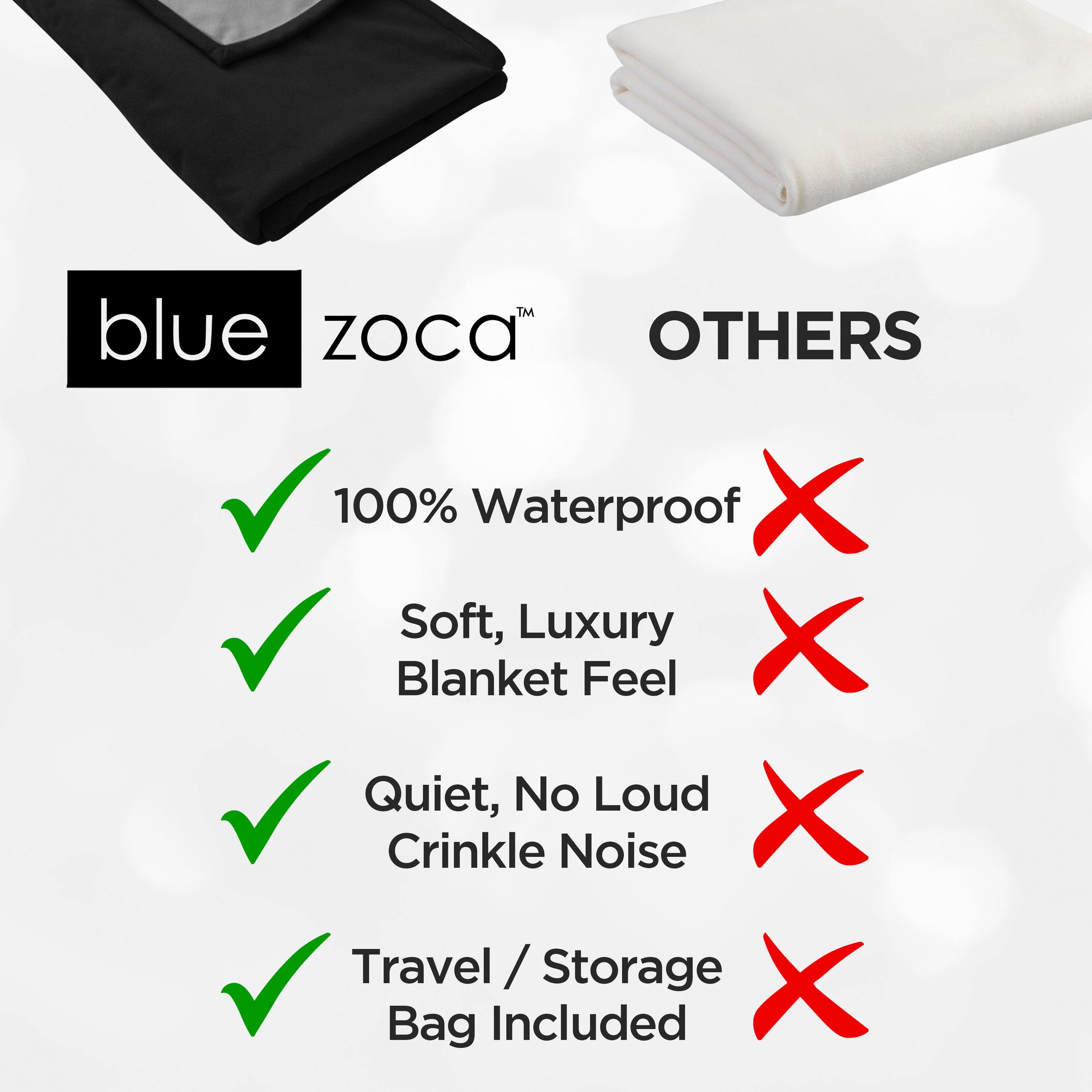 Premium 100% Waterproof Blanket For Indoors & Outdoors - Full Size 65"x80"
