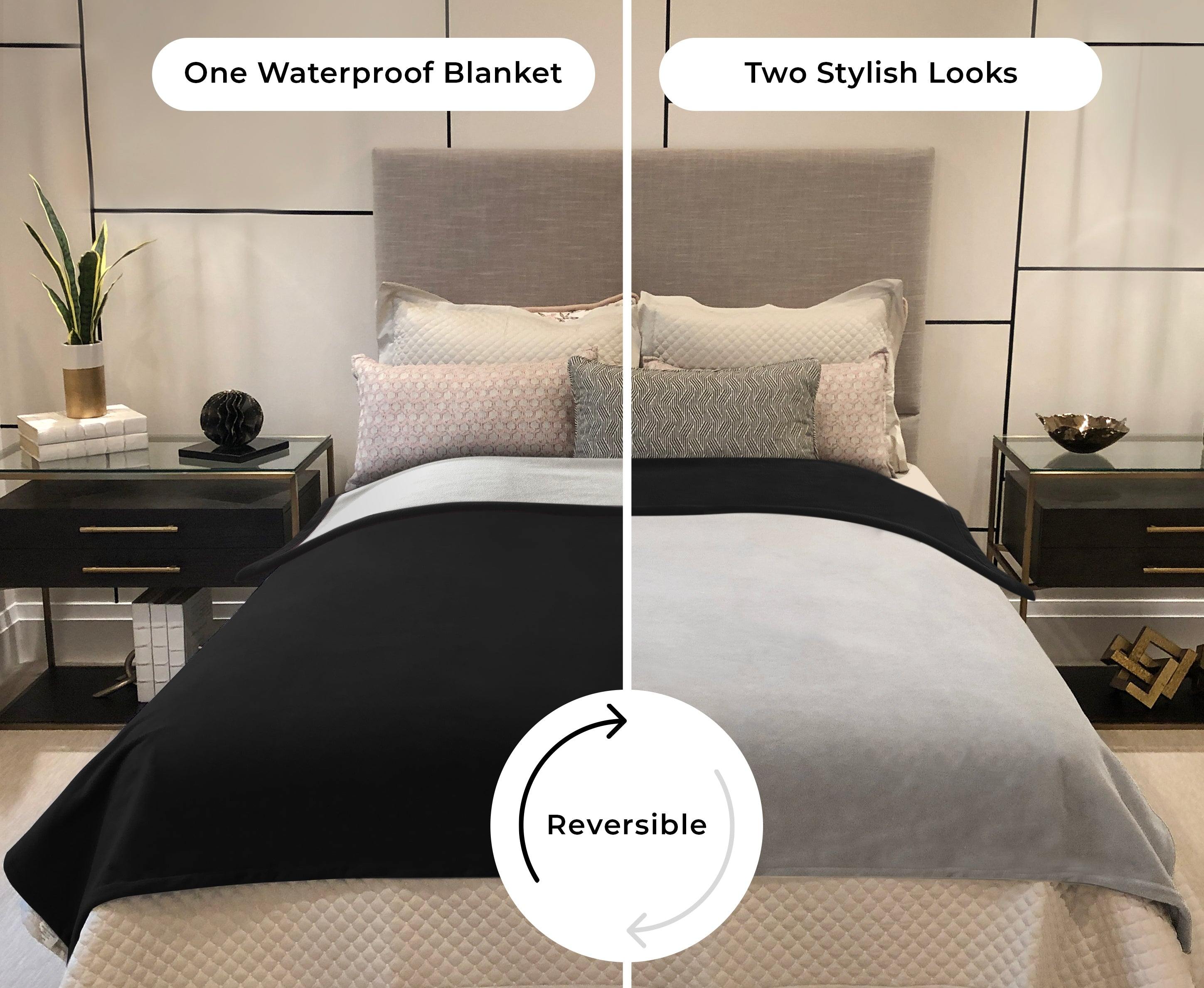 Premium 100% Waterproof Blanket For Indoors & Outdoors - Full Size 65"x80"